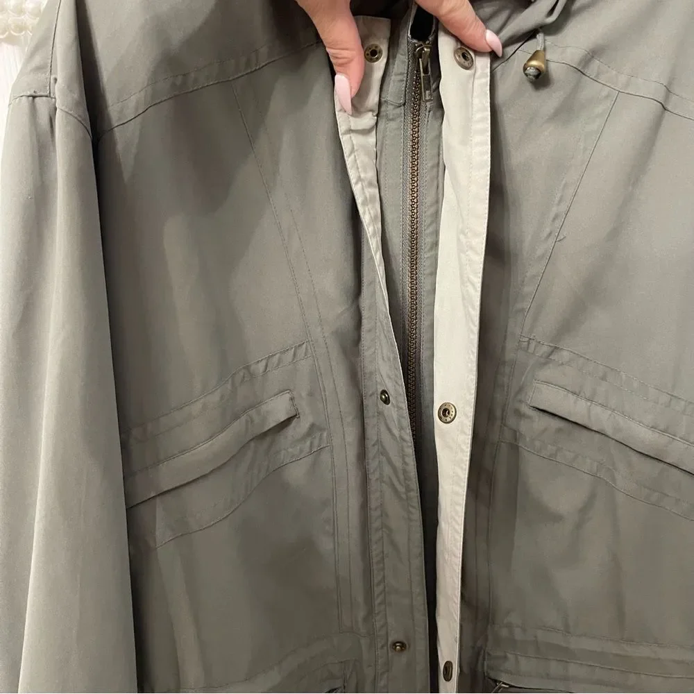 Vintage TT & CO. Men's Green Jacket